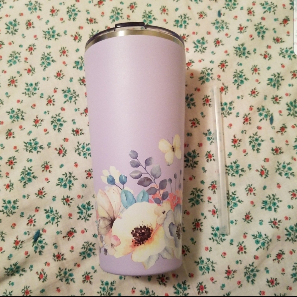 Floral HydraPeak Tumbler